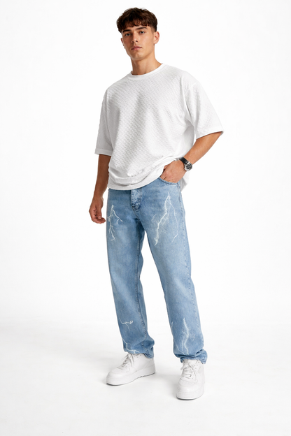 Pantalones vaqueros lisos clásicos Svenrik - Vestiria