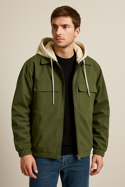 Chaqueta Hombre Algodón Suave Marek - Vestiria