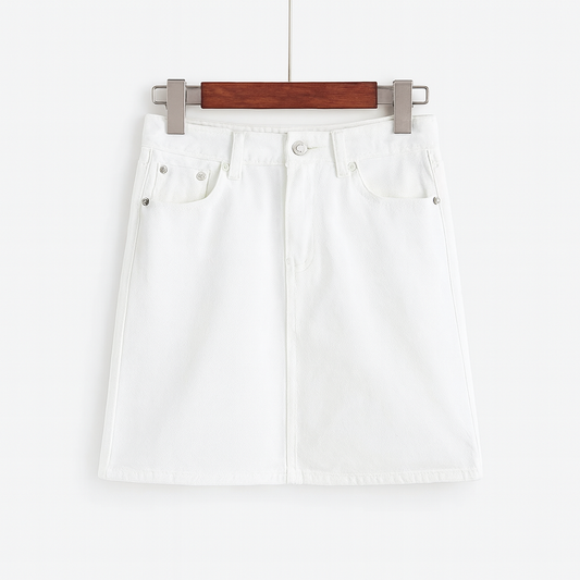 Minifalda Jeans Mujer Estilo Urbano - Vestiria