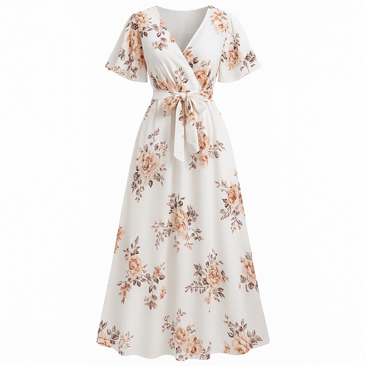 Vestido Fiesta Floral Elegante Mujer - Vestiria