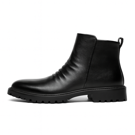 Botas cuero clásicas hombre - Vestiria