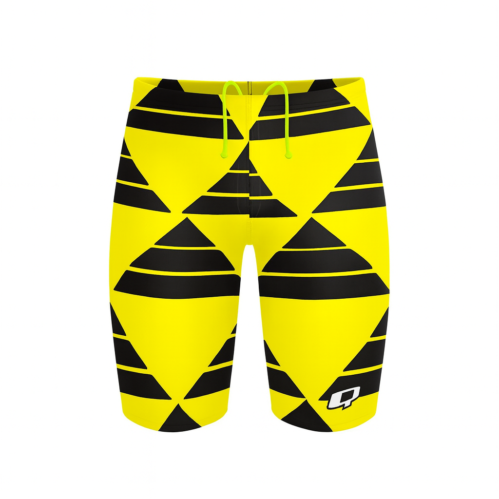Bañador de competición hombre diseño geométrico - Vestiria