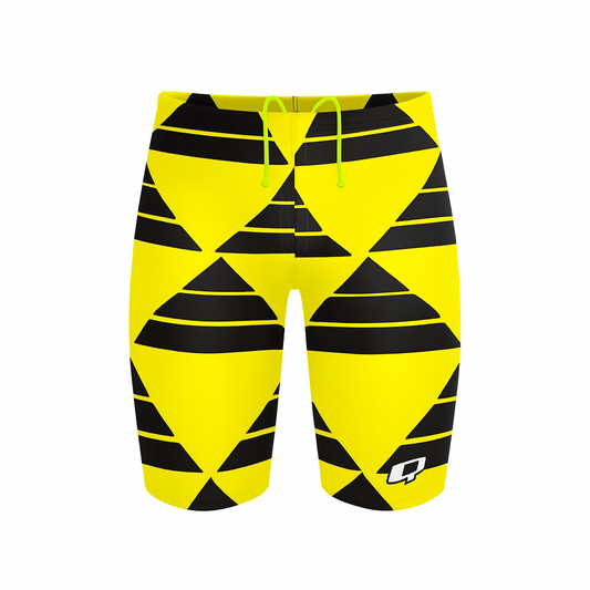 Bañador de competición hombre diseño geométrico - Vestiria