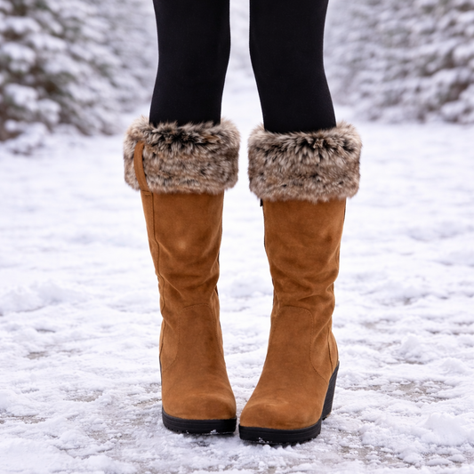Botas Invierno Mujer Plegables y Aisladas - Vestiria