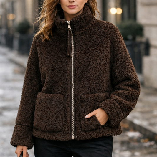 Chaqueta de invierno mujer abrigo polar cálido - Vestiria