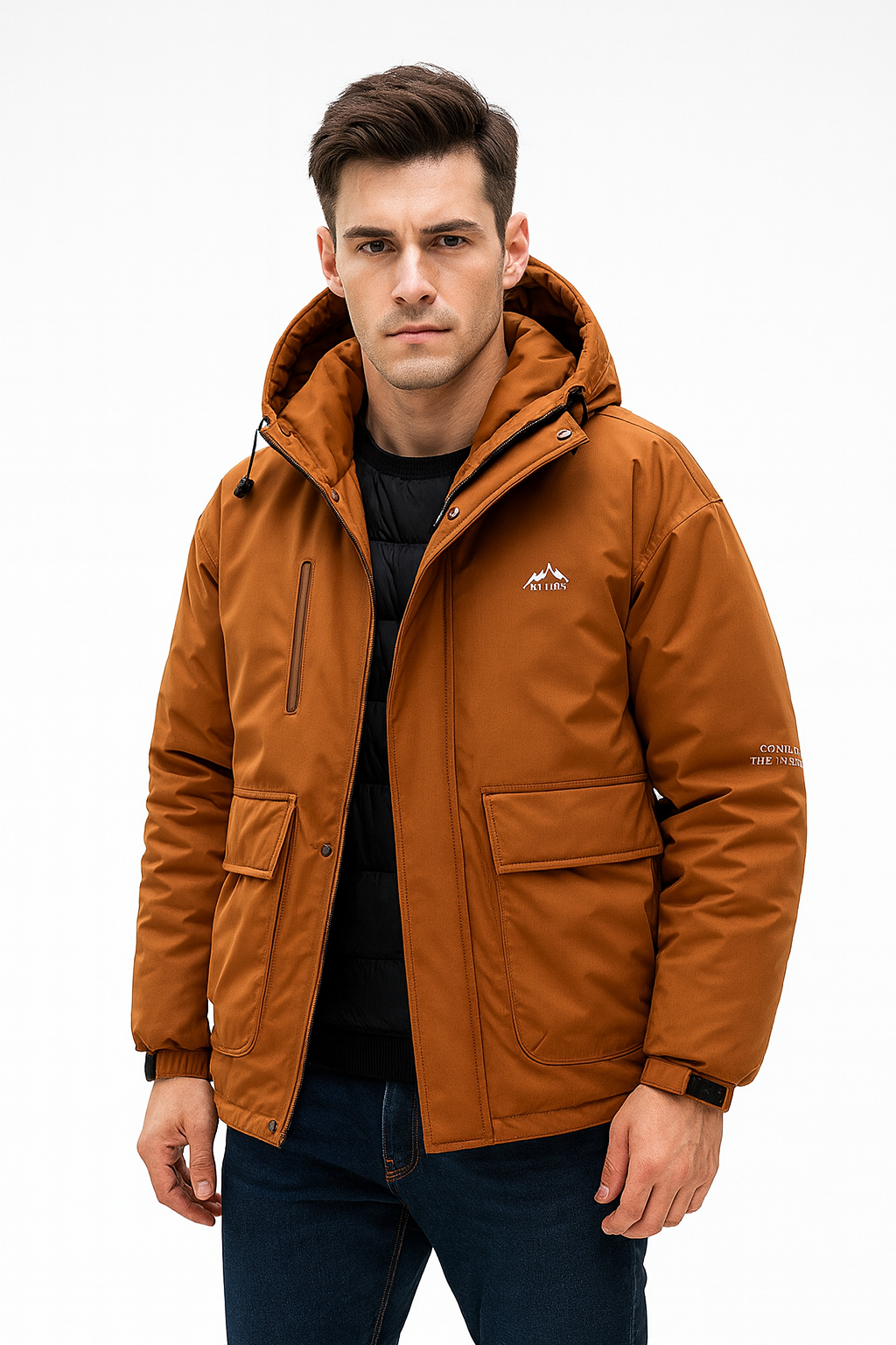 Chaqueta Acolchada Hombre Abultada Cálida - Vestiria