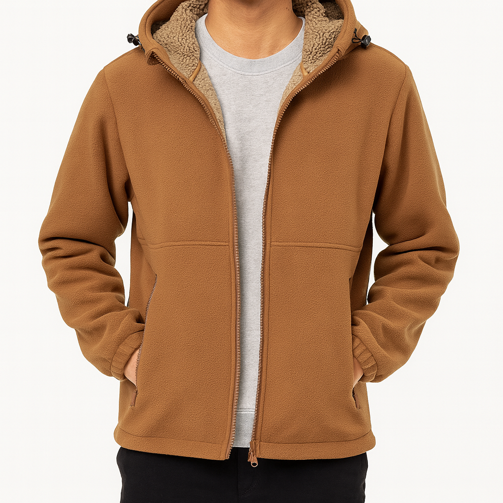 Chaqueta Hombre Piel Sintética Cálida - Vestiria