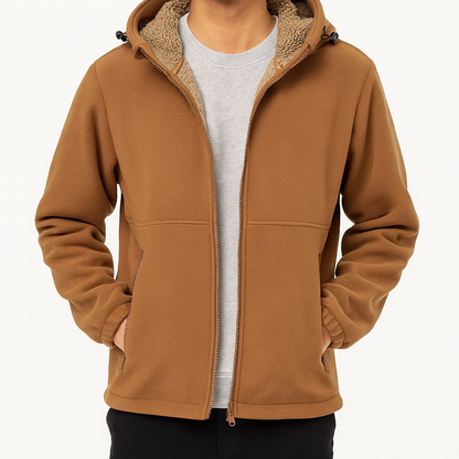 Chaqueta Hombre Piel Sintética Cálida - Vestiria