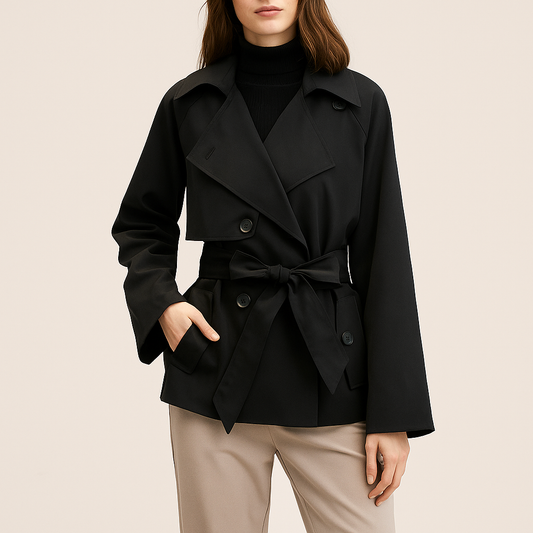 Chaquetón mujer corto y cómodo Elayne - Vestiria