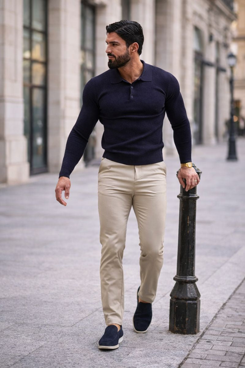 Pantalones Clásicos Hombre Elegantes - Vestiria