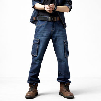 Pantalones cargo anchos hombre Hakon