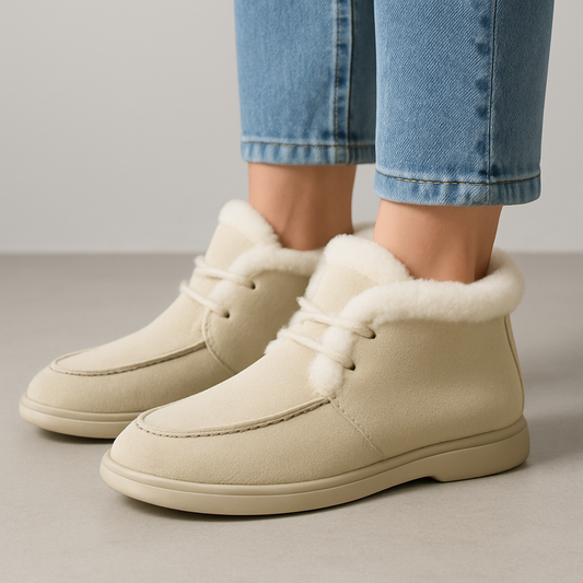 Botas Mujer Piel Sintética Invierno Cálido - Vestiria
