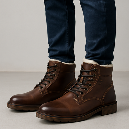 Botas Hombre Cuero Invierno Robusto - Vestiria