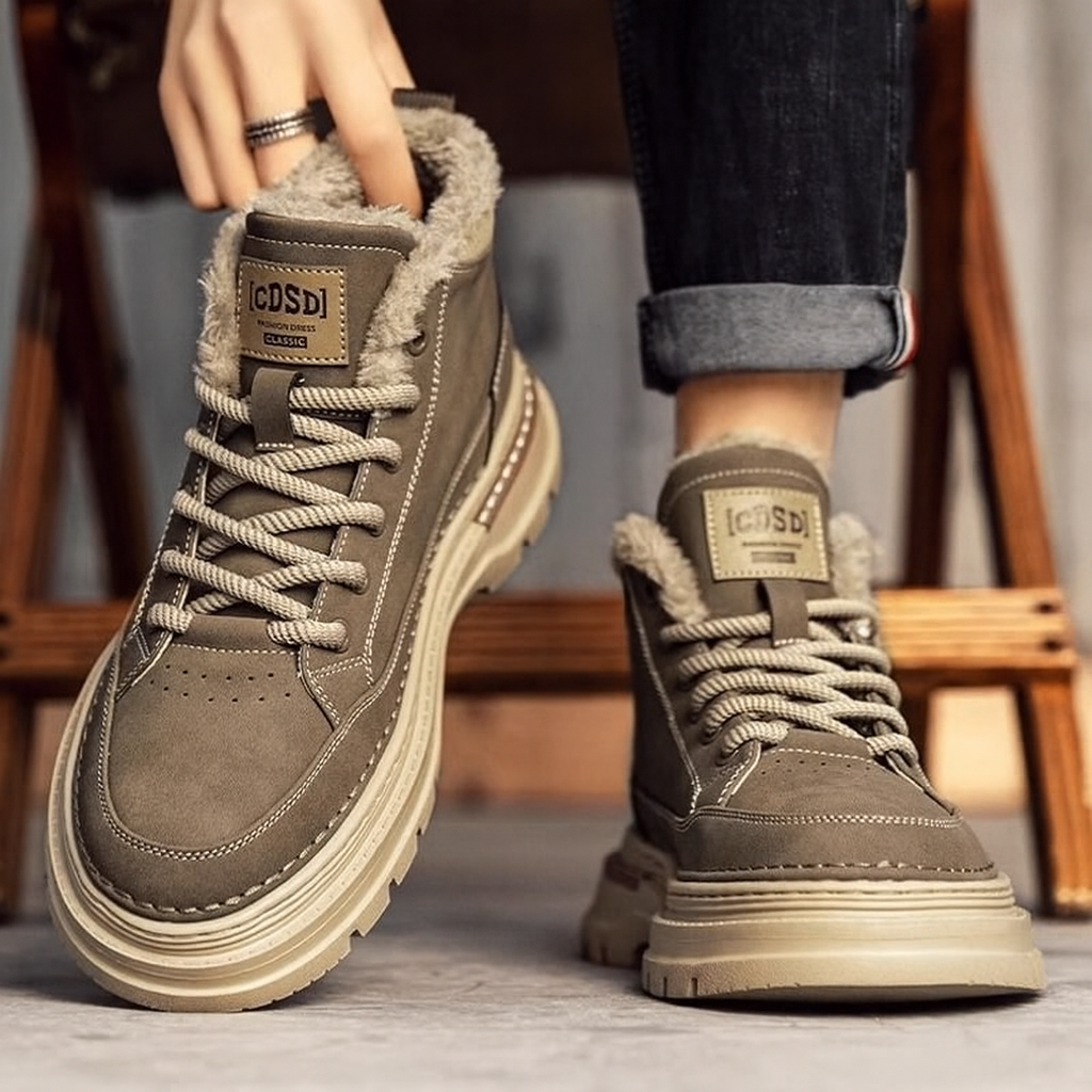 Botas Hombre Pelo Interior Caliente - Vestiria