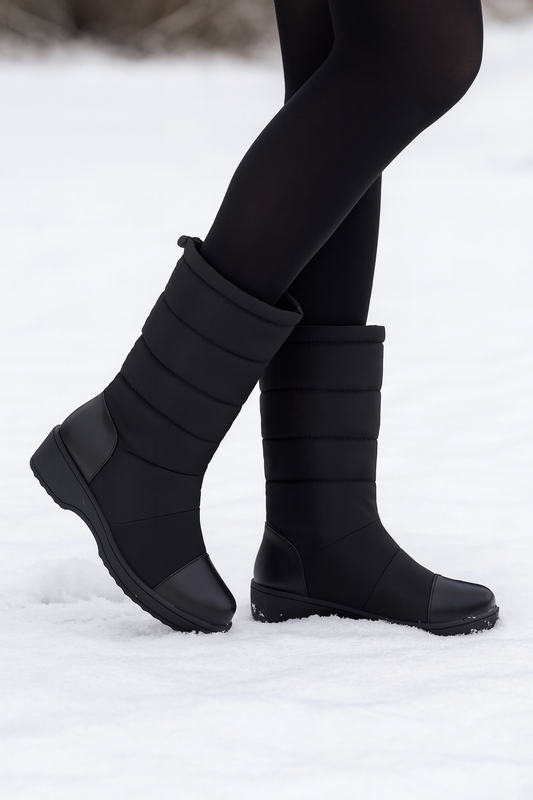 Botas Mujer Invierno Acolchadas Cálidas - Vestiria