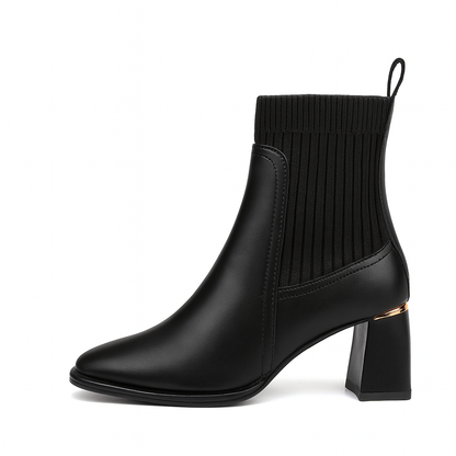 Botas Tacón Alto Elásticas Mujer - Vestiria