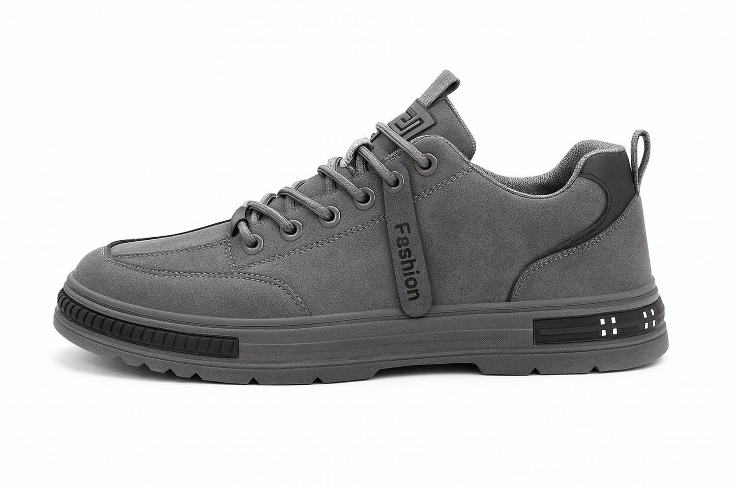 Zapatillas de cuero sintético hombre elegantes - Vestiria