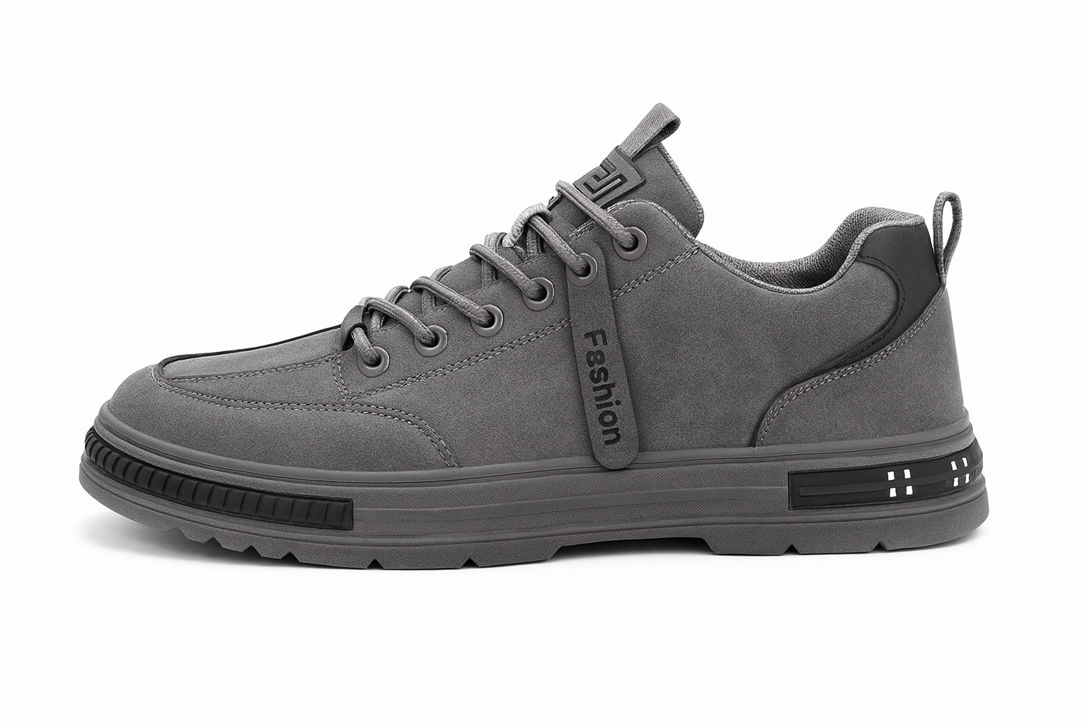 Zapatillas de cuero sintético hombre elegantes - Vestiria