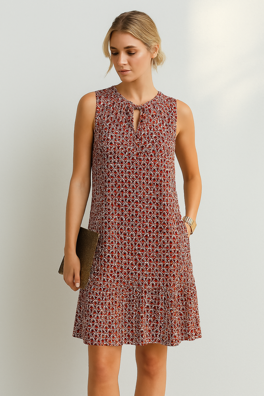 Vestido Fiesta Florales Mujer Elegante - Vestiria