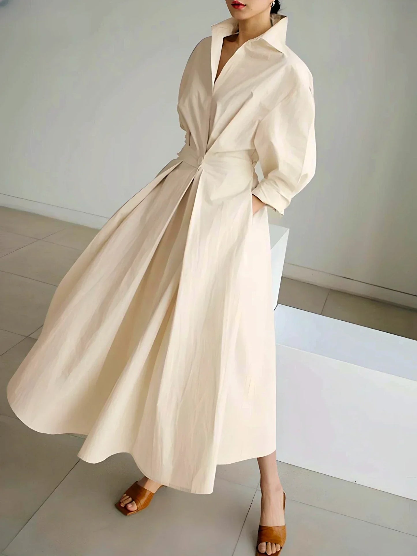 Vestido Maxi Elegante Femenino - Vestiria