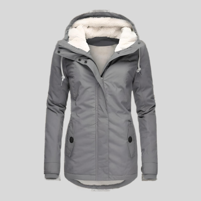 Chaqueta de Mujer Impermeable con Capucha Ligera - Vestiria