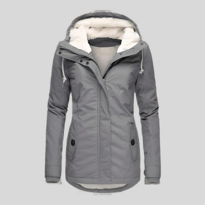 Chaqueta de Mujer Impermeable con Capucha Ligera - Vestiria