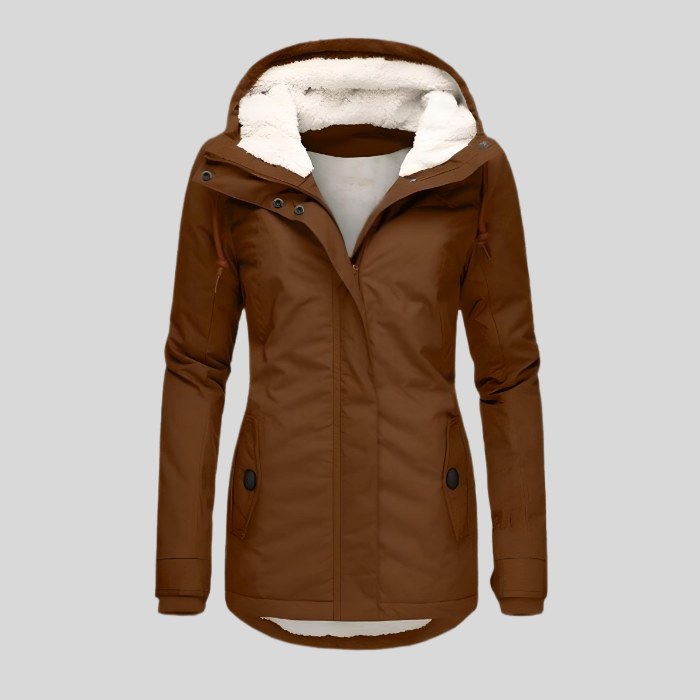 Chaqueta de Mujer Impermeable con Capucha Ligera