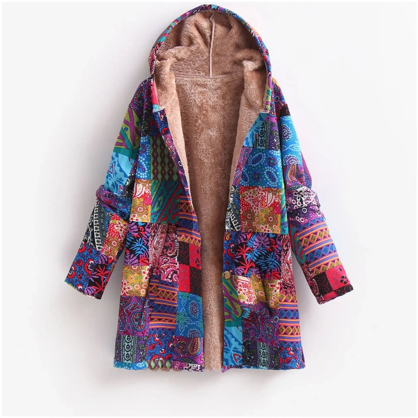 Chaqueta polar mujer colorida y divertida - Vestiria