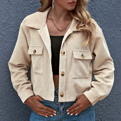 Chaqueta Primavera Mujer Estilo Clásico - Vestiria