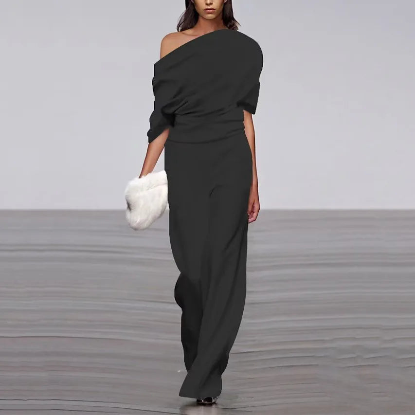 Vestido Largo Mujer Estilo Clásico