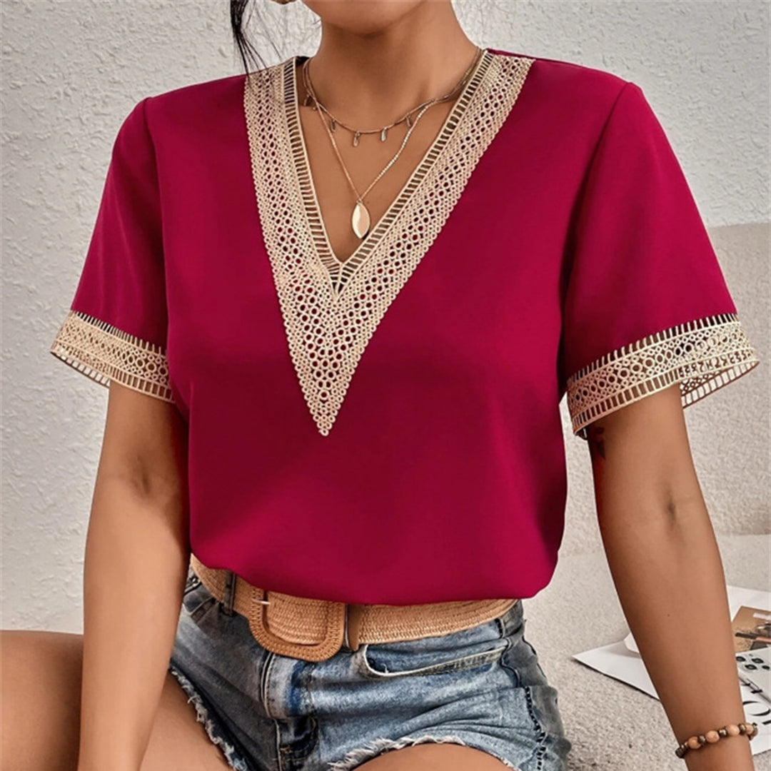 Camiseta Mujer Estilo Chic