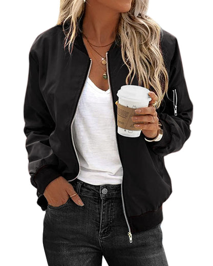 Chaquetilla Deportiva Mujer Cremallera Clásica