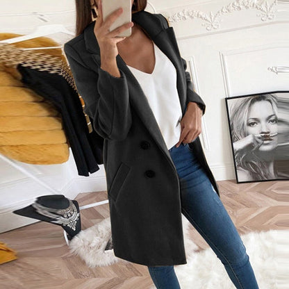Abrigo Mujer Estilo Clásico Claudia