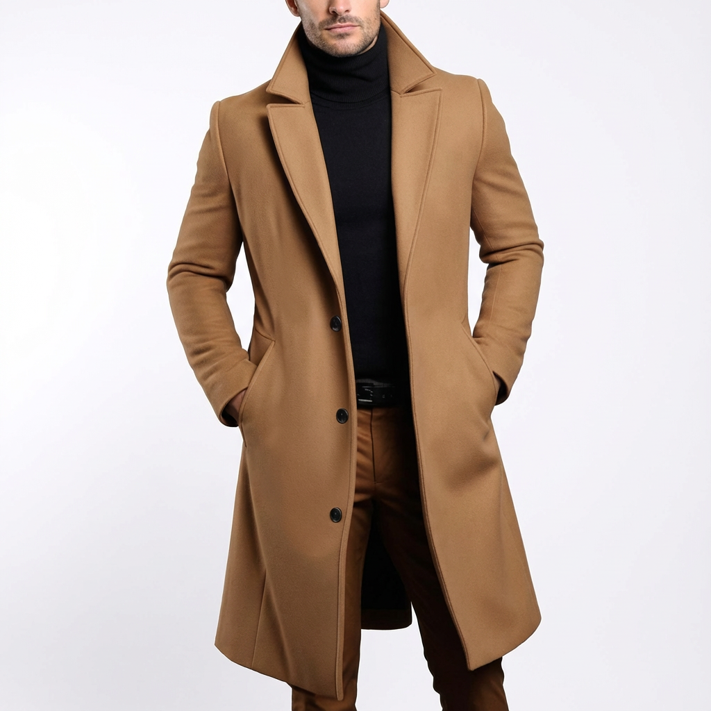 Abrigo Hombre Largo y Aislado - Clara Moda