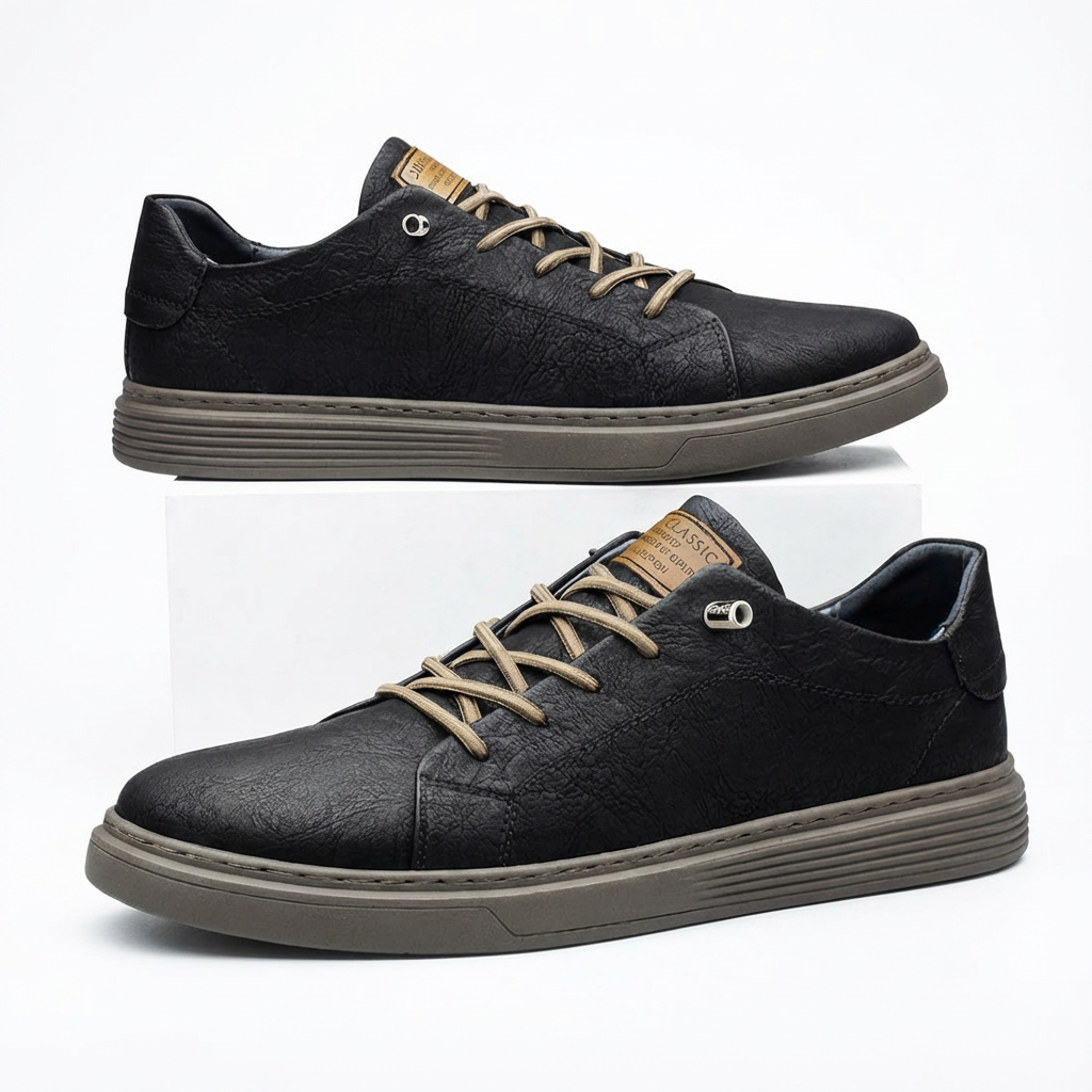 Zapatillas Deportivas Hombre Cómodas con Cierre - Clara Moda