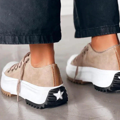 Zapatillas Mujer Plataforma Alto Moda