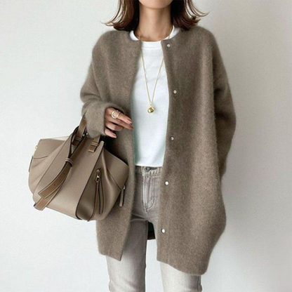 Cárdigan Mujer Abultado Invierno Suave