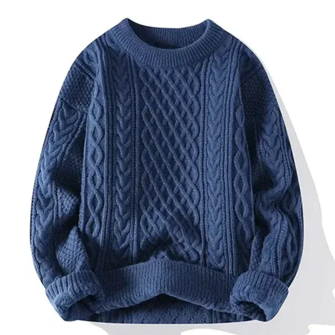 Sudadera de punto cálida hombre