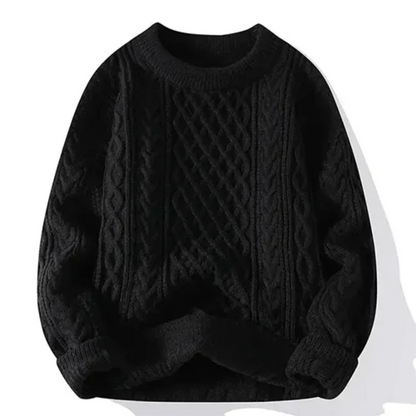 Sudadera de punto cálida hombre