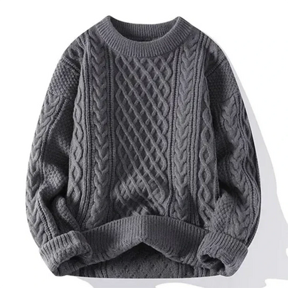 Sudadera de punto cálida hombre