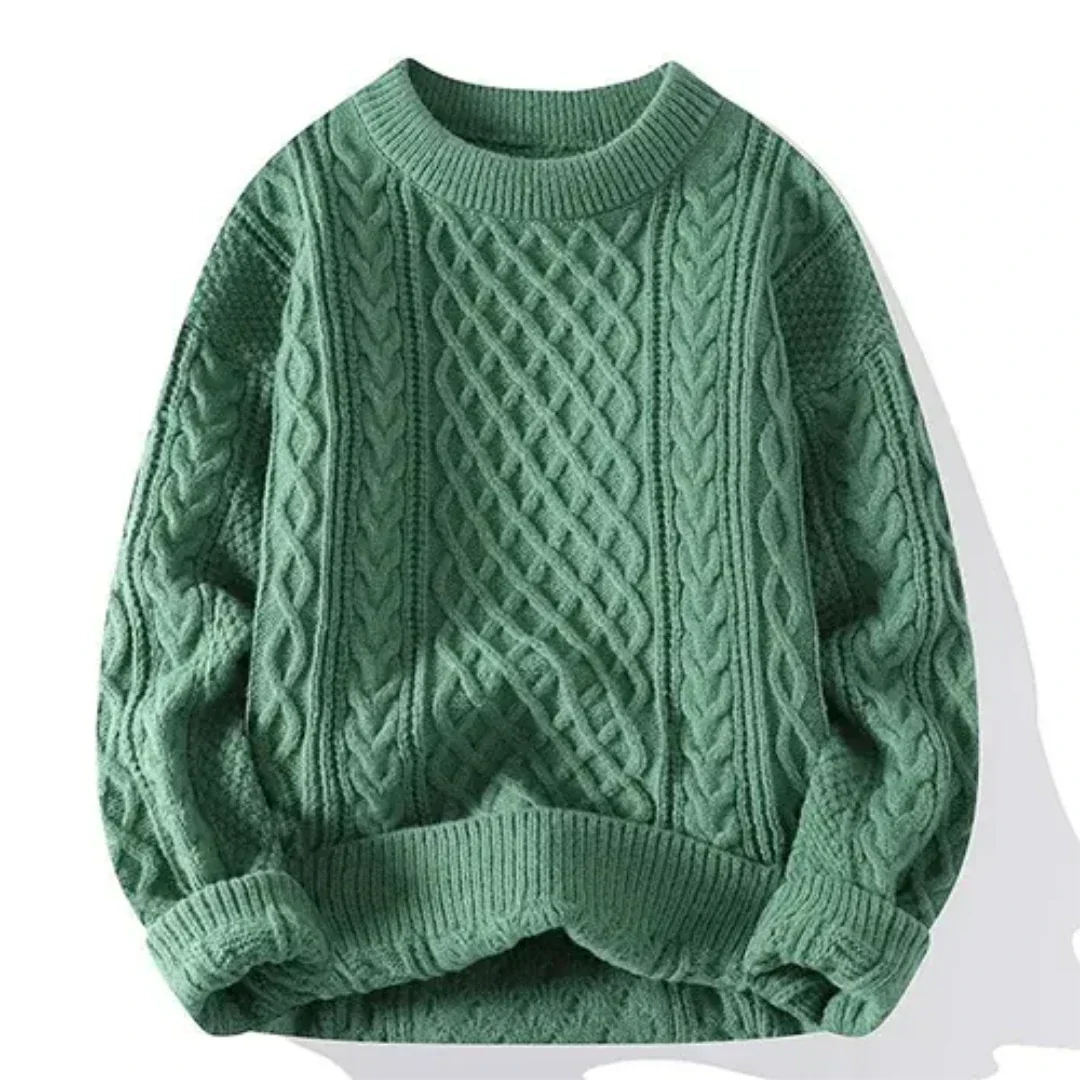 Sudadera de punto cálida hombre