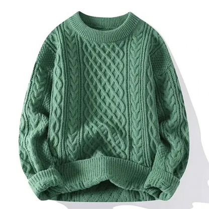 Sudadera de punto cálida hombre