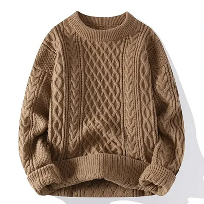 Sudadera de punto cálida hombre