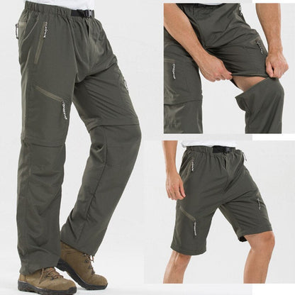 Pantalones Impermeables Deportivos Hombre 2 en 1