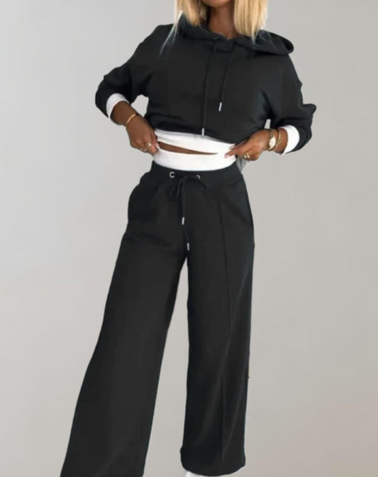 Conjunto Invierno Mujer: Sudadera y Pantalón Cálido - Vestiria