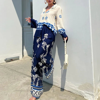 Alicia Conjunto Azul Chic - Vestiria