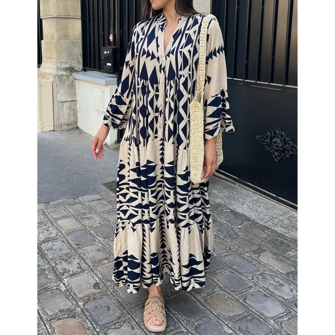 Vestido Hippie Chic Floral - Vestiria