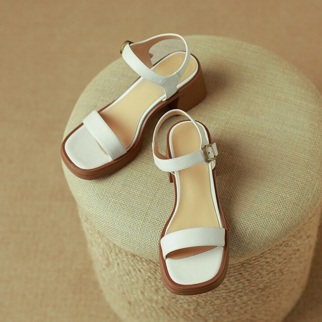 Sandalias de Tacón Estilo Mujer