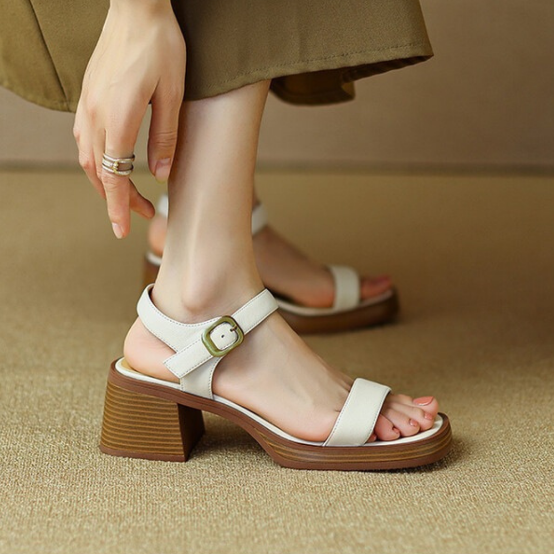 Sandalias de Tacón Estilo Mujer - Vestiria
