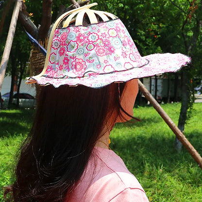 Sombrero de Seda Bambú Plegable para Mujer - Vestiria